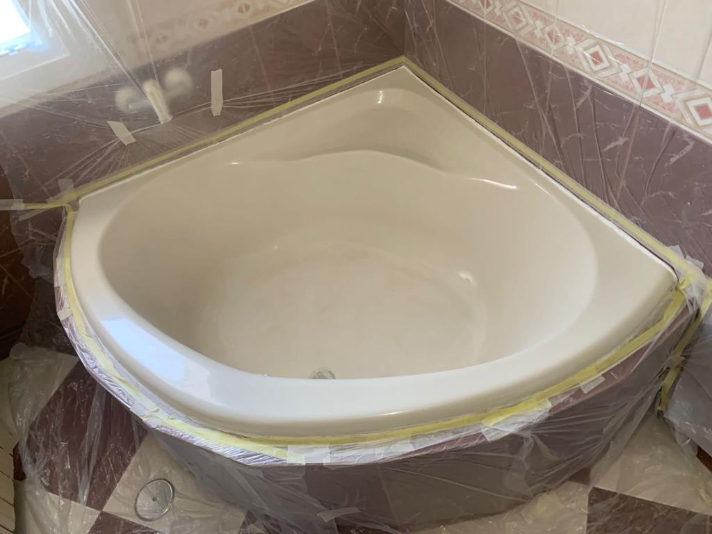 Esmaltado completa de bañera